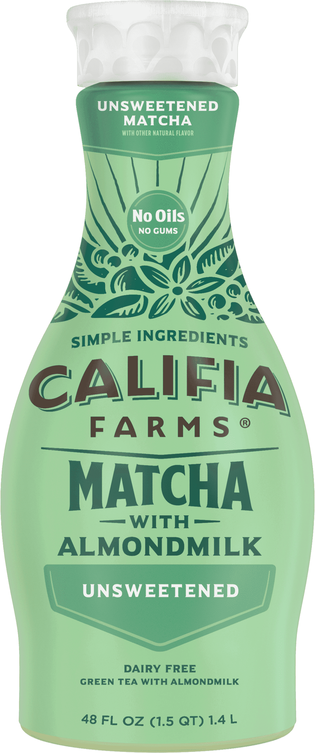 Simple Matcha with Almondmilk